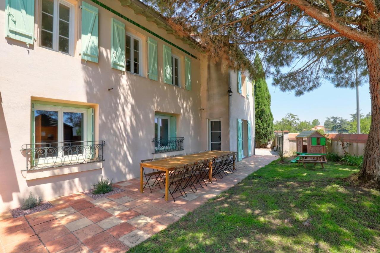 Ambres Gite La Grappe Occitane - 14 Personnes - Piscine Privee מראה חיצוני תמונה
